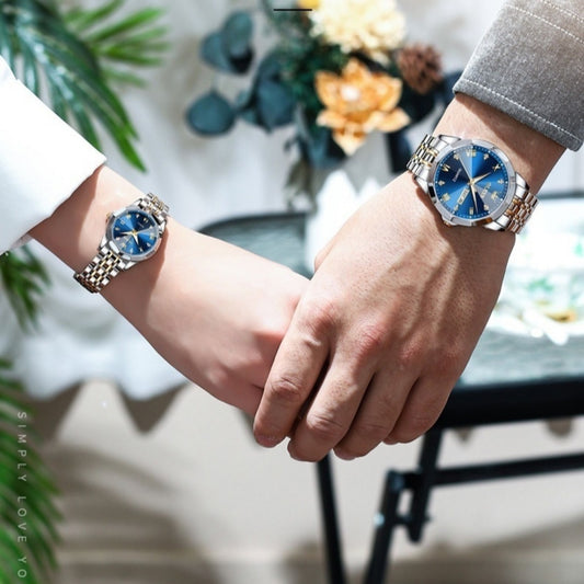 Cadeau Idéal de Saint-Valentin pour Hommes et Femmes: Montre Quartz pour Couple