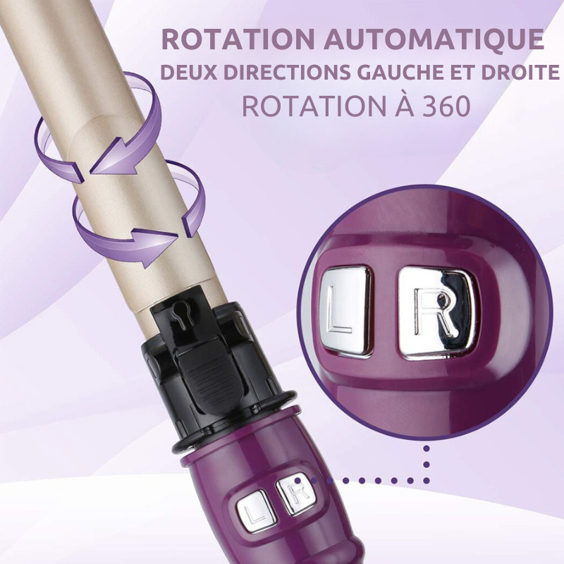 CurlMatic ProWave - Fer à friser rotatif automatique (CJ)